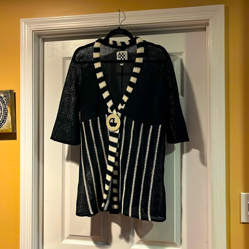 NWOT Barbara Wells Studio Cardigan